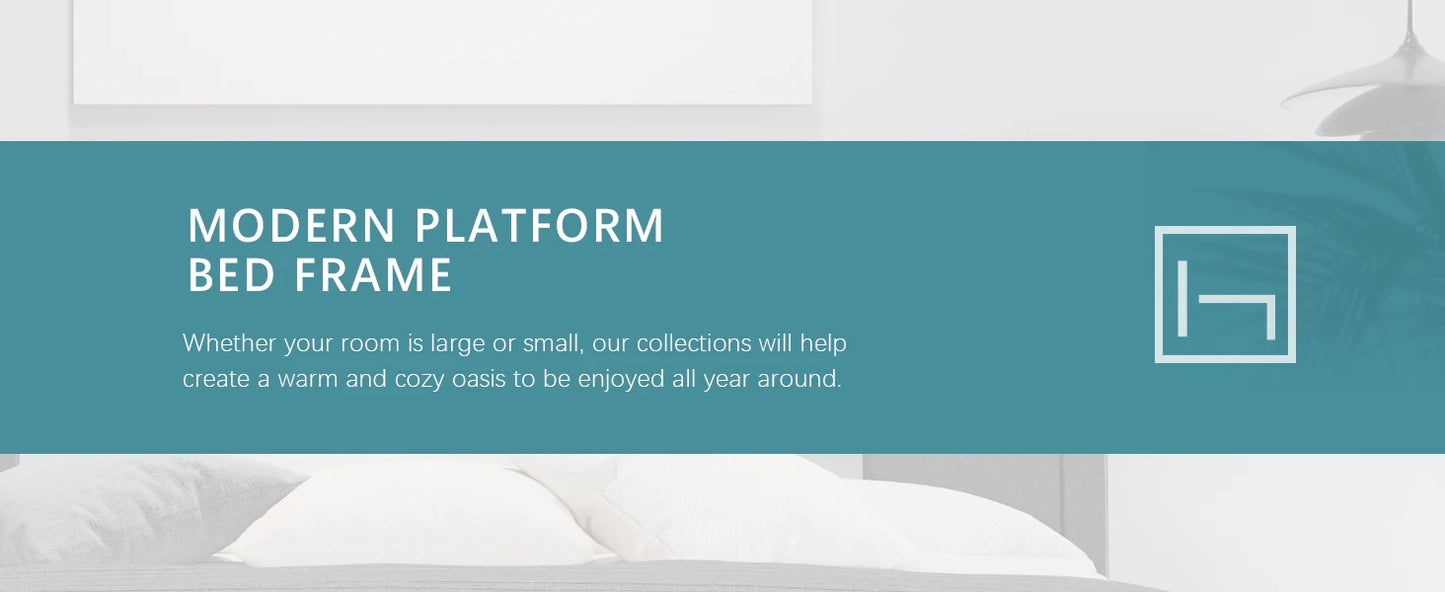 Bed with Headboard