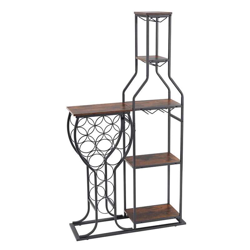 5 Tier Wine Bakers Rack