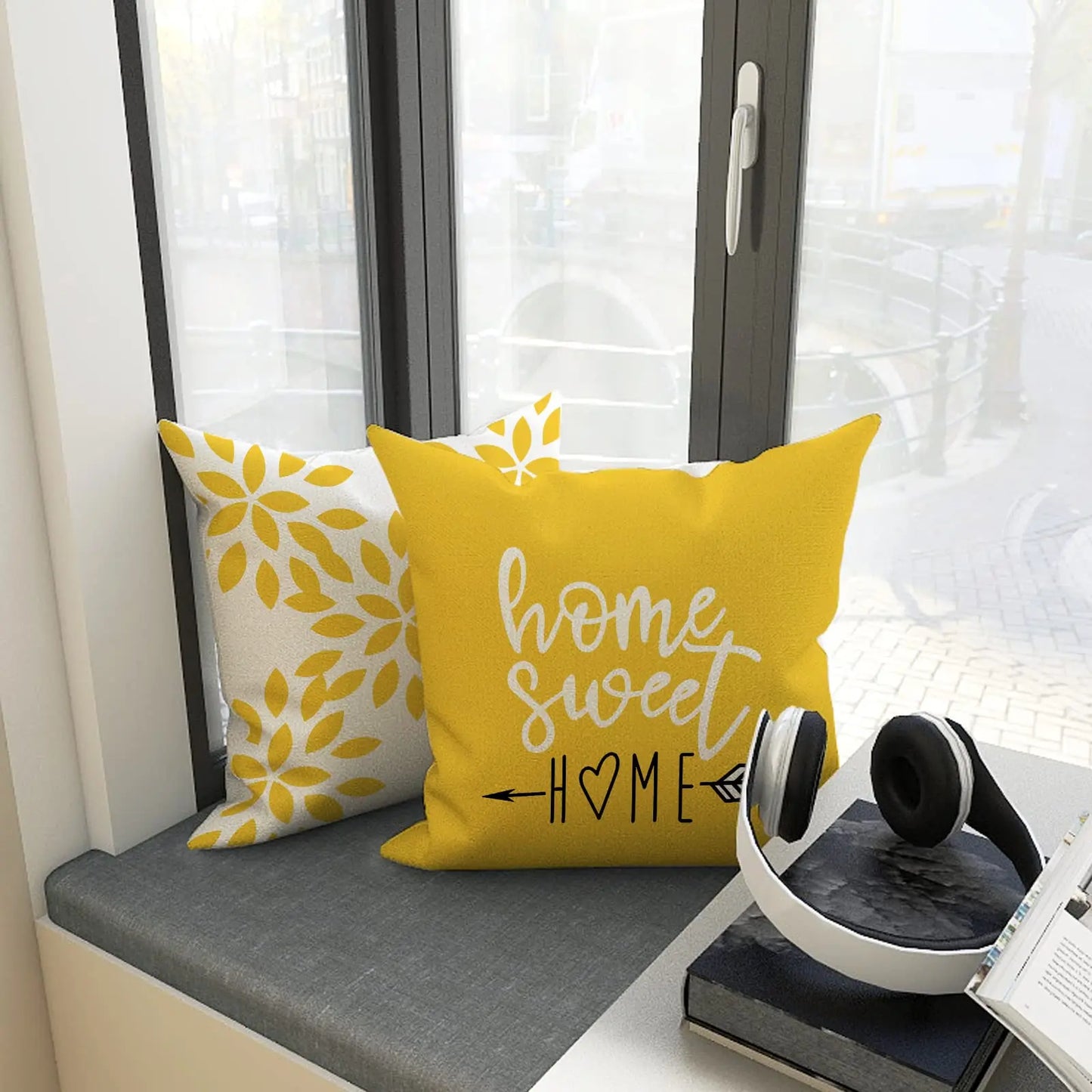Set of 4 Decorative Pillow Covers