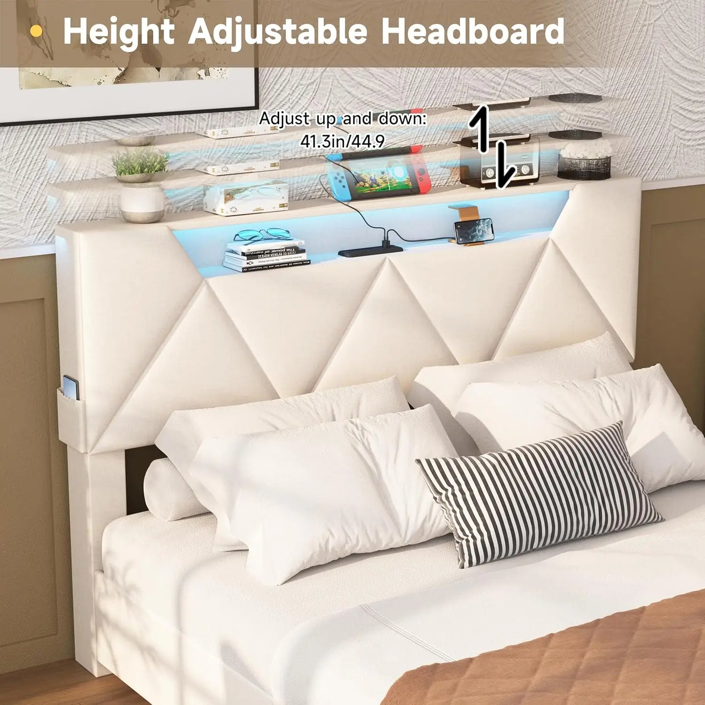 Bed Frame w/ Headboard
