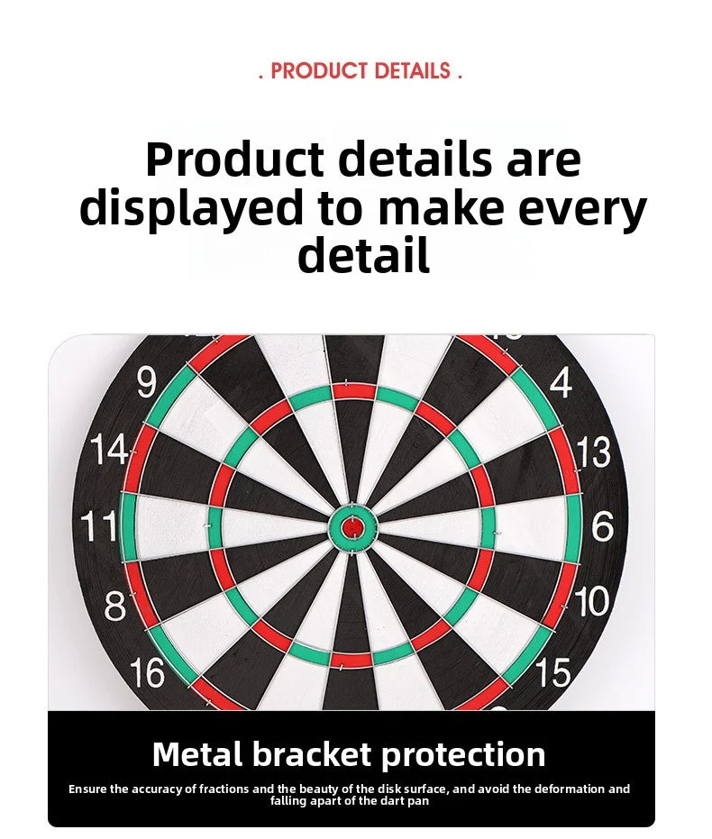 Double-sided Dart Board Set