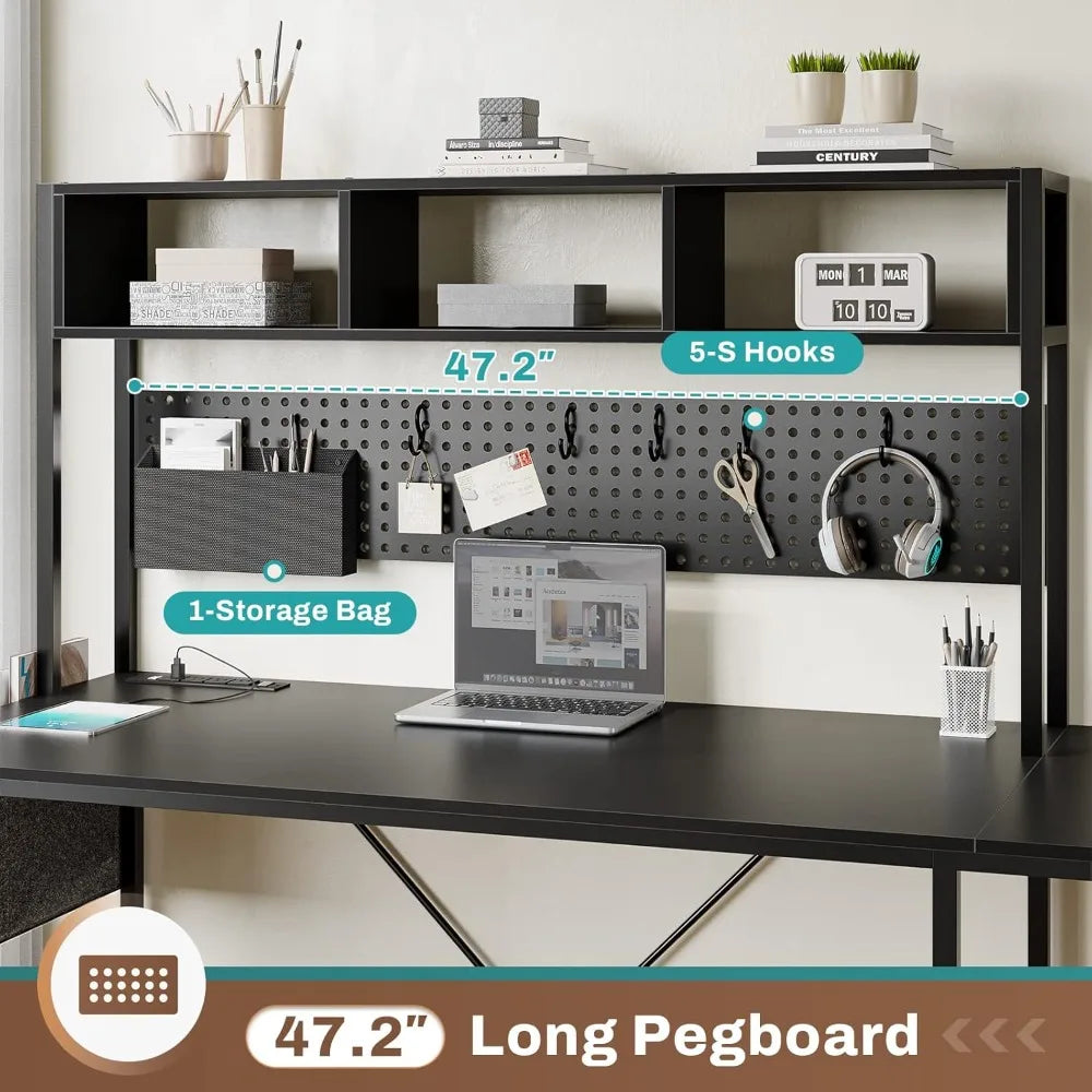 Reversible Office or Gaming Desk