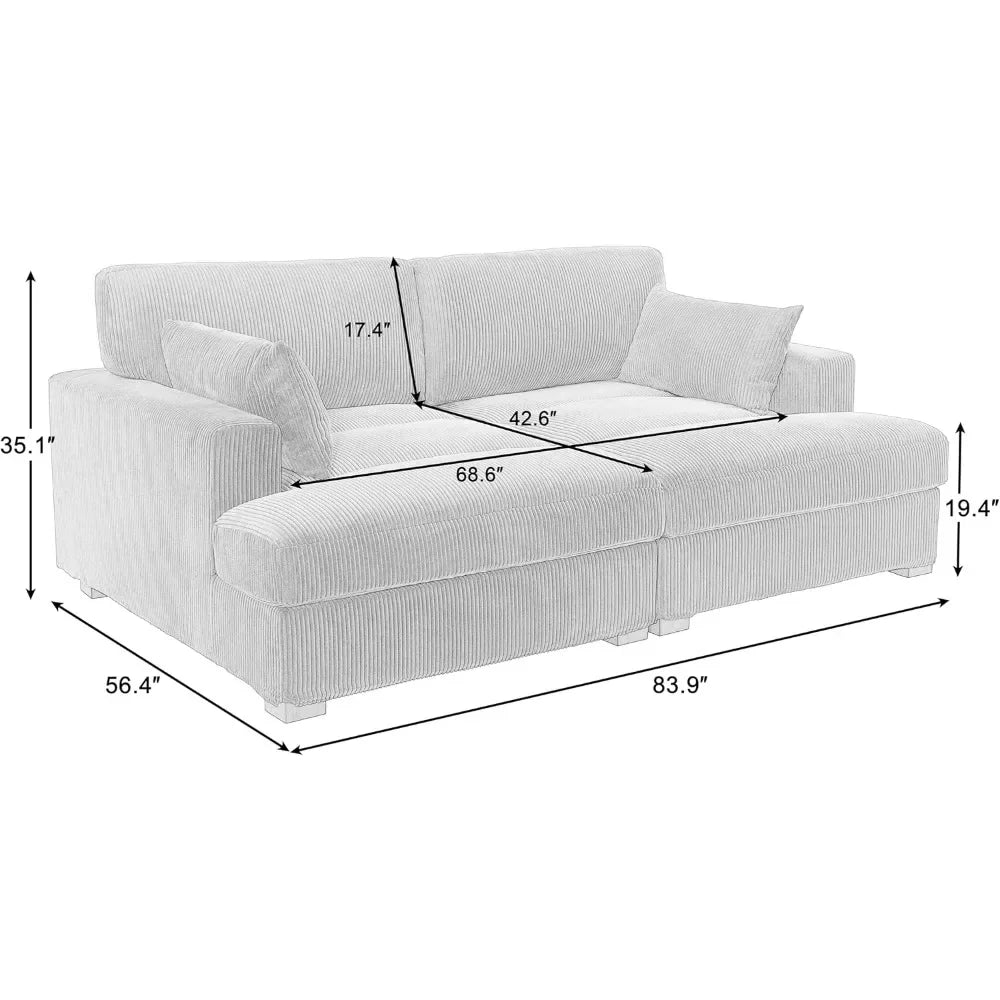 Oversized Loveseat Recliner