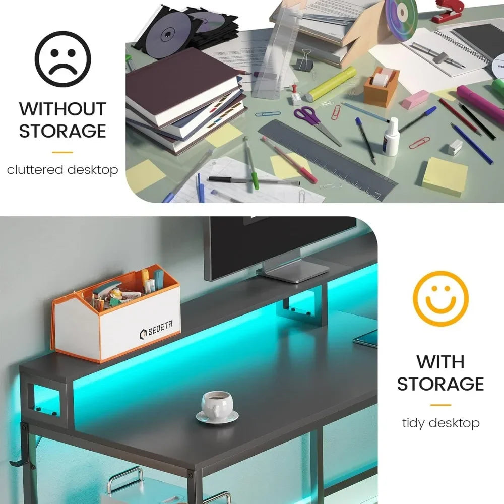 L Shaped Office or Gaming Desk