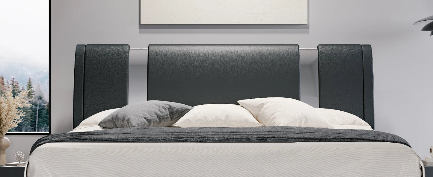 Bed with Headboard