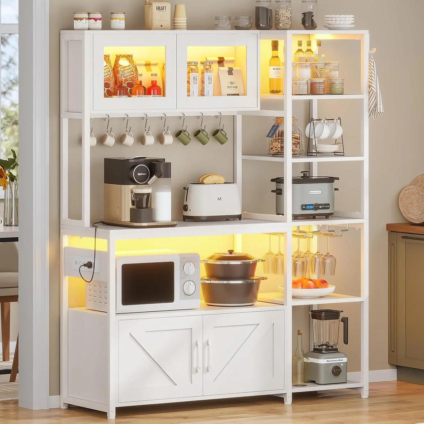 Farmhouse Bakers/Coffee/Wine Rack