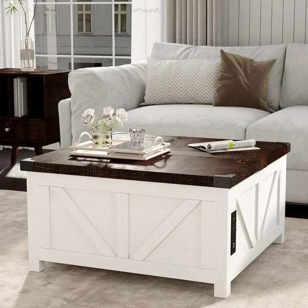 Farmhouse Lift Top Coffee Table