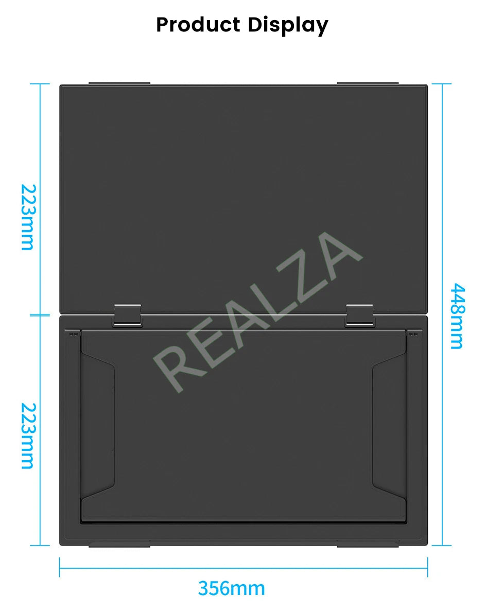 Dual Touch Screen Portable Monitor with stand