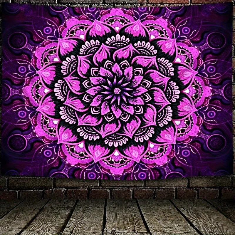 Bohemian Mandala Tapestry