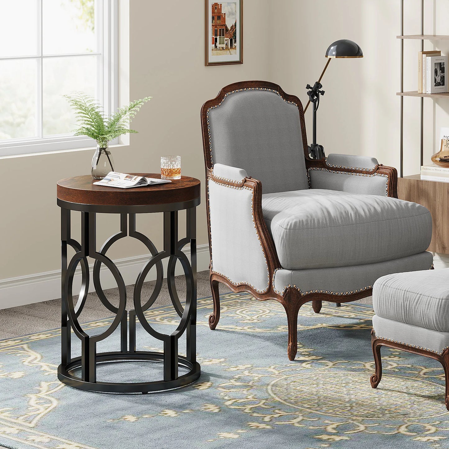 Round End Table