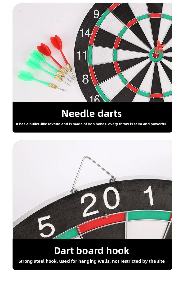 Double-sided Dart Board Set