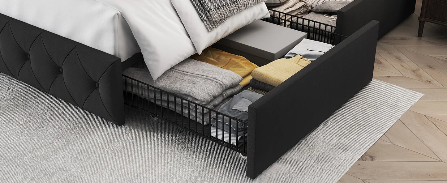 Bed Frame with Headboard