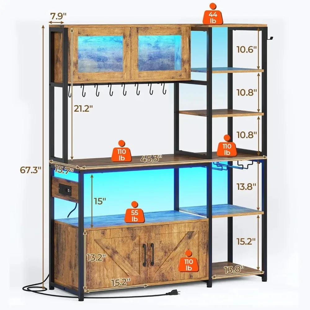 Farmhouse Bakers/Coffee/Wine Rack