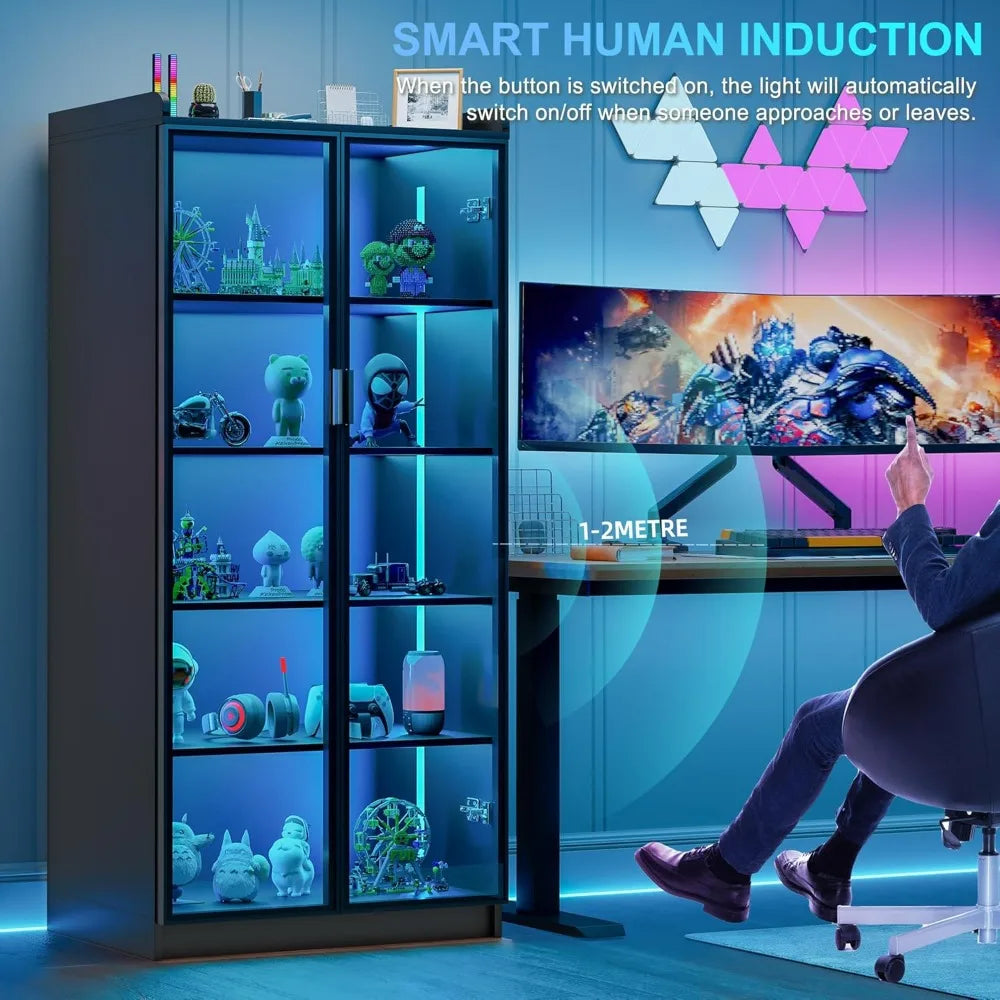 Display Cabinet with Motion Sensor