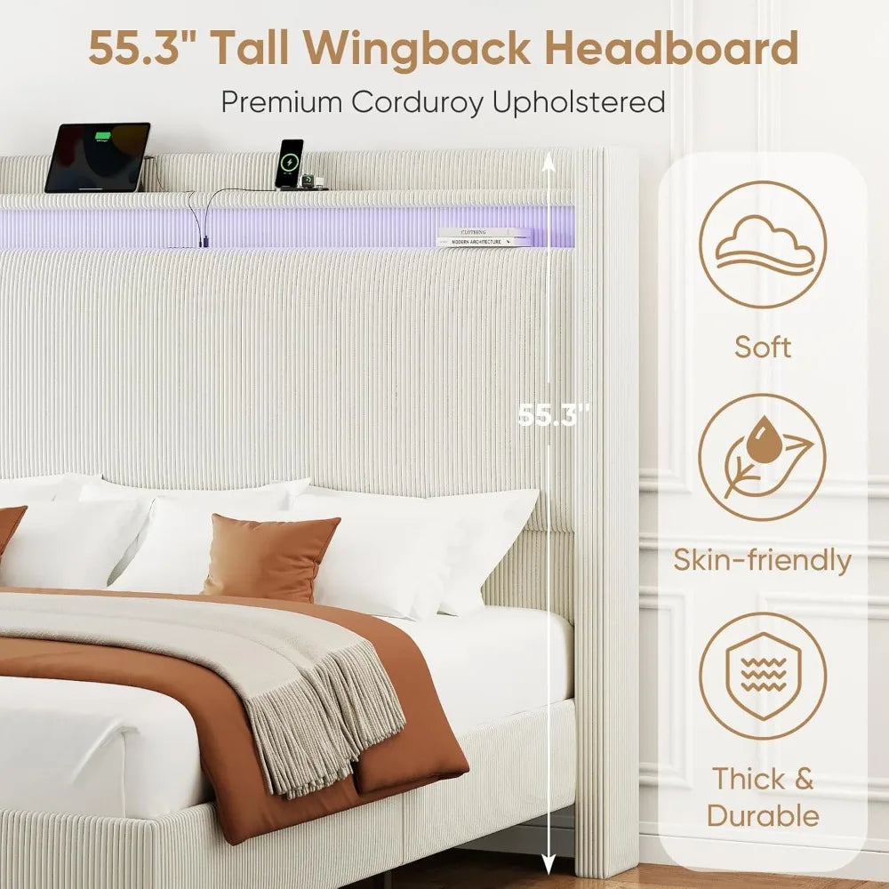 Bed Frame with Headboard