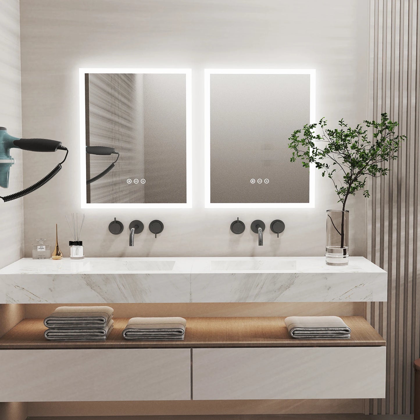 Lighted Bathroom Vanity Mirror