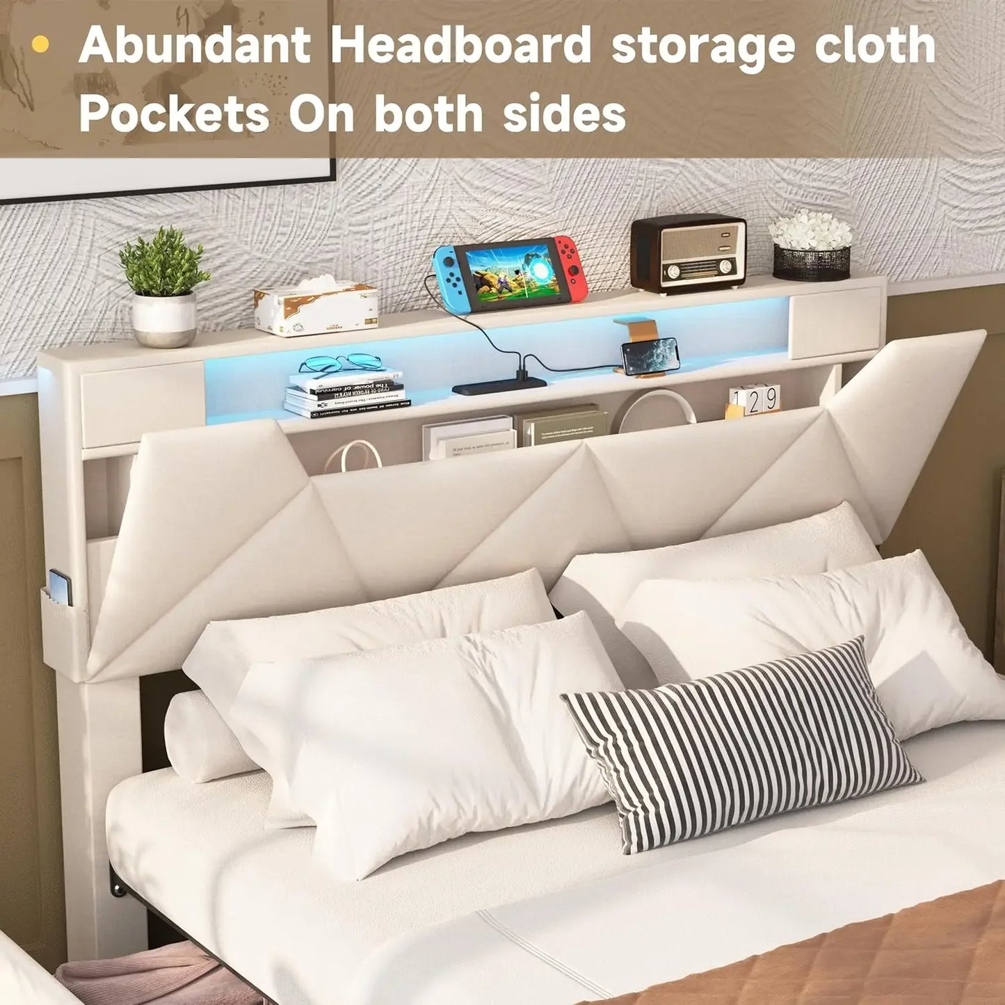 Bed Frame w/ Headboard