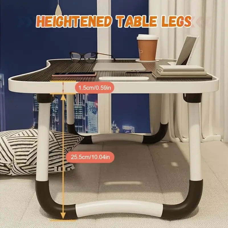 Portable laptop table