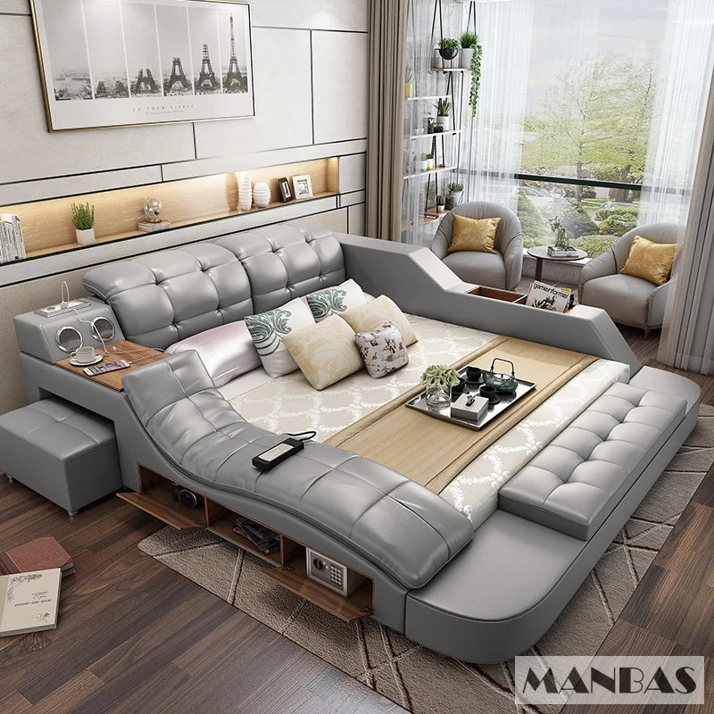King Size Bed with Smart Technology