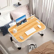 Portable laptop table