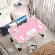 Portable laptop table