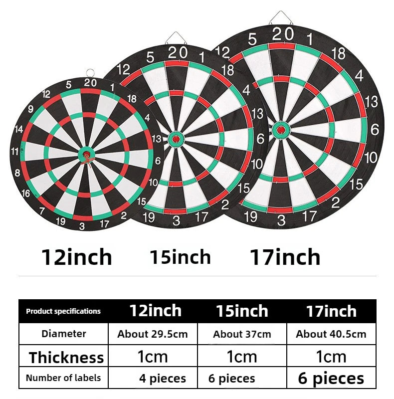 Double-sided Dart Board Set