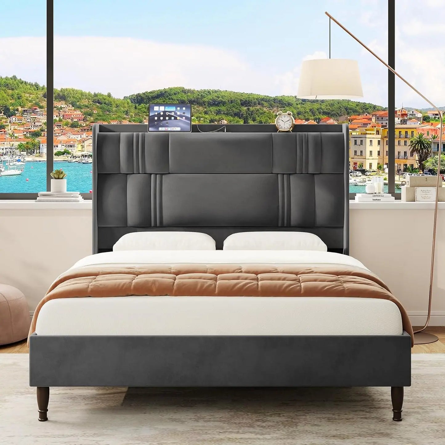 Bed Frame with Headboard
