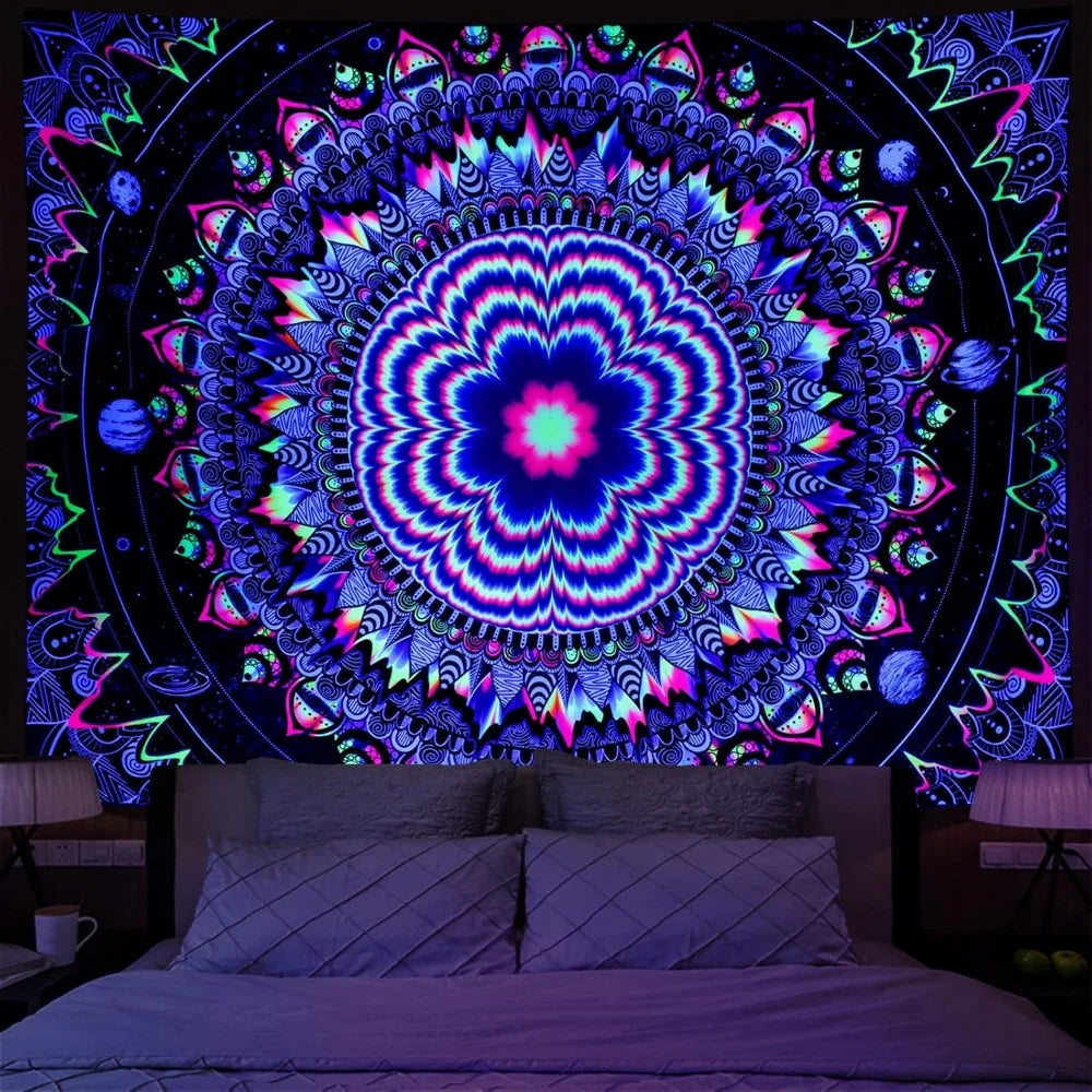 Bohemian Mandala Tapestry