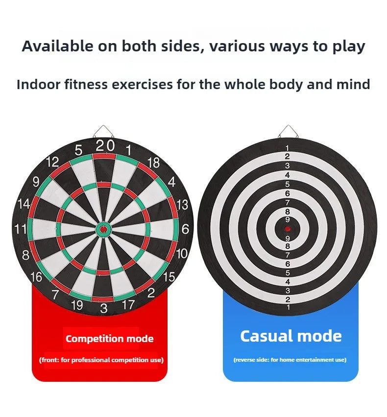 Double-sided Dart Board Set