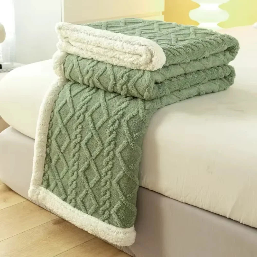 Premium Silky Flannel Fleece Blanket