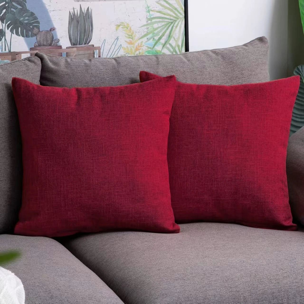 Pack of 2 Decorative Pillow Covers
