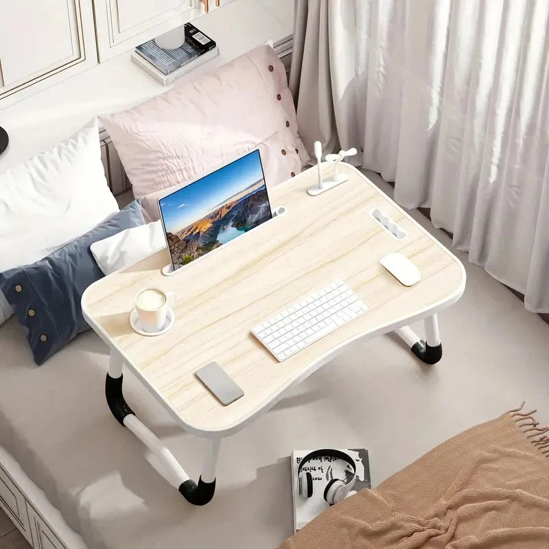 Portable laptop table