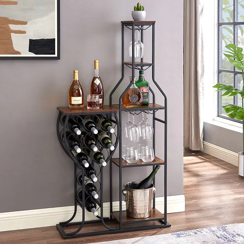 5 Tier Wine Bakers Rack