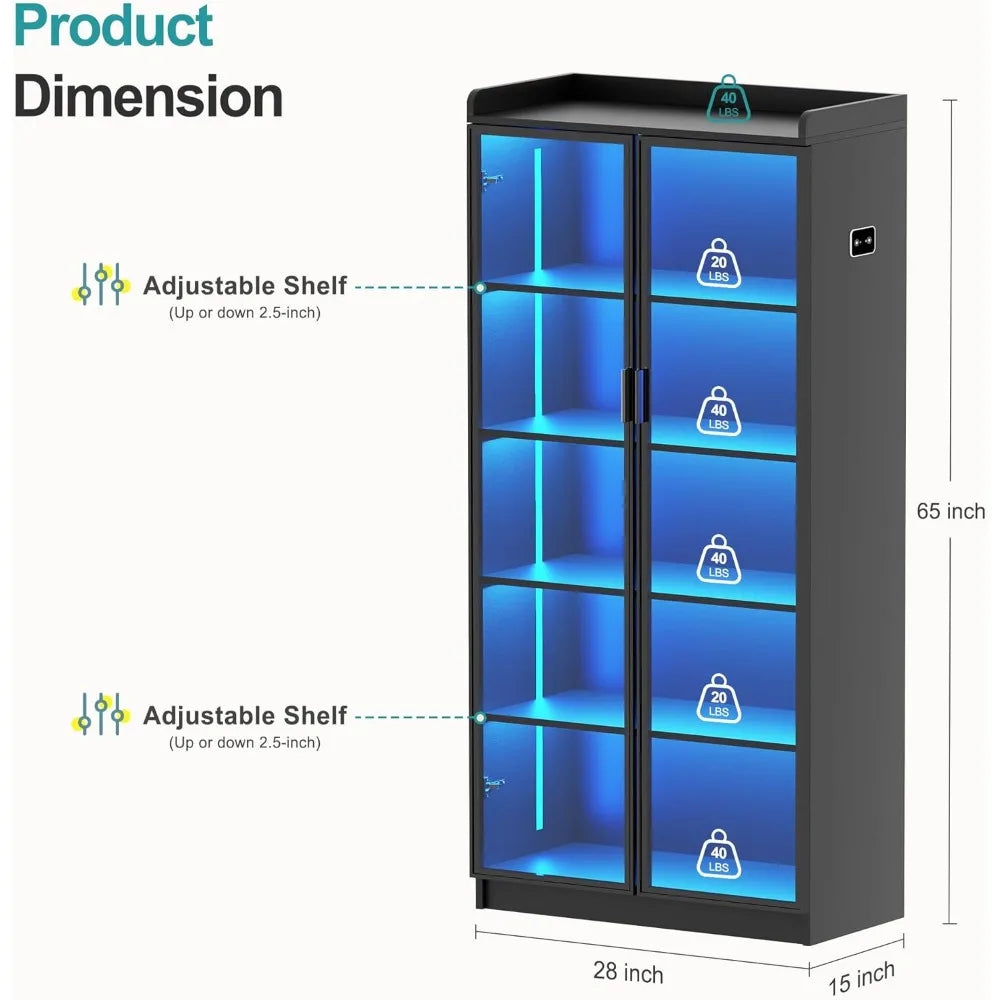 Display Cabinet with Motion Sensor