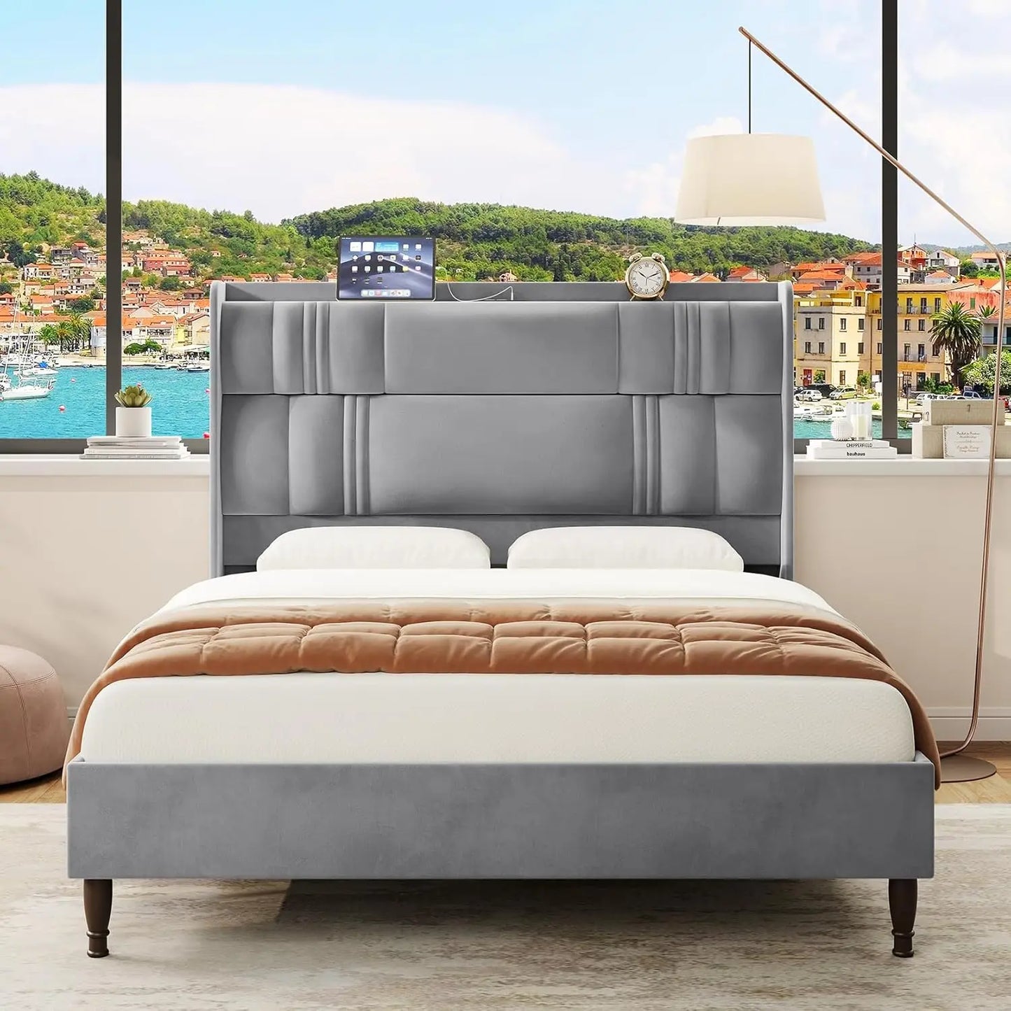 Bed Frame with Headboard