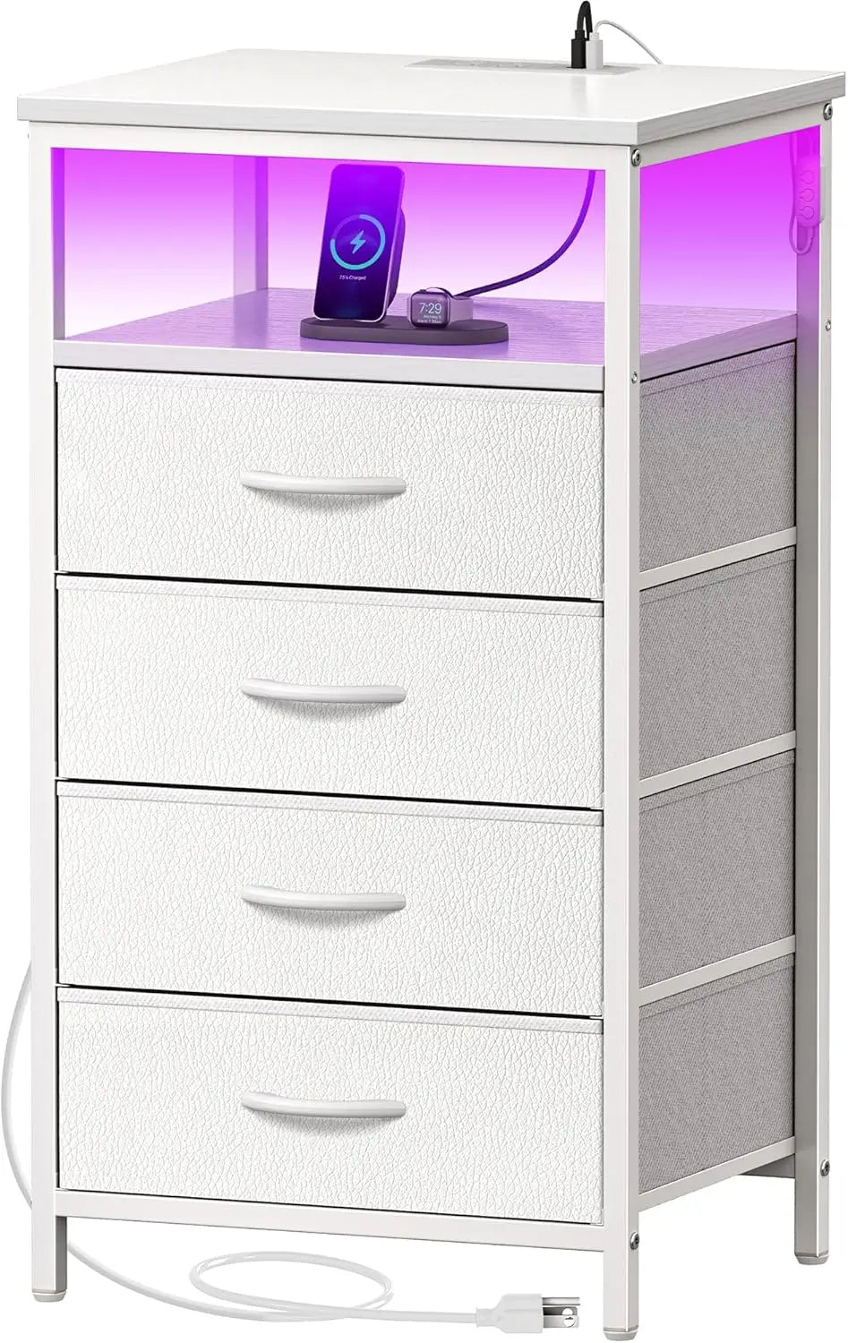 Night Stand with LED Lights