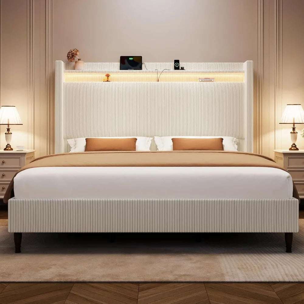 Bed Frame with Headboard