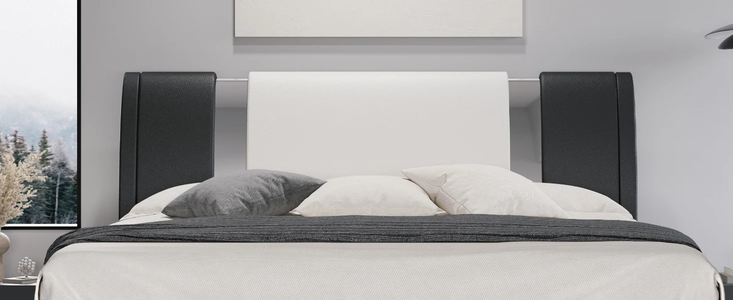 Bed with Headboard