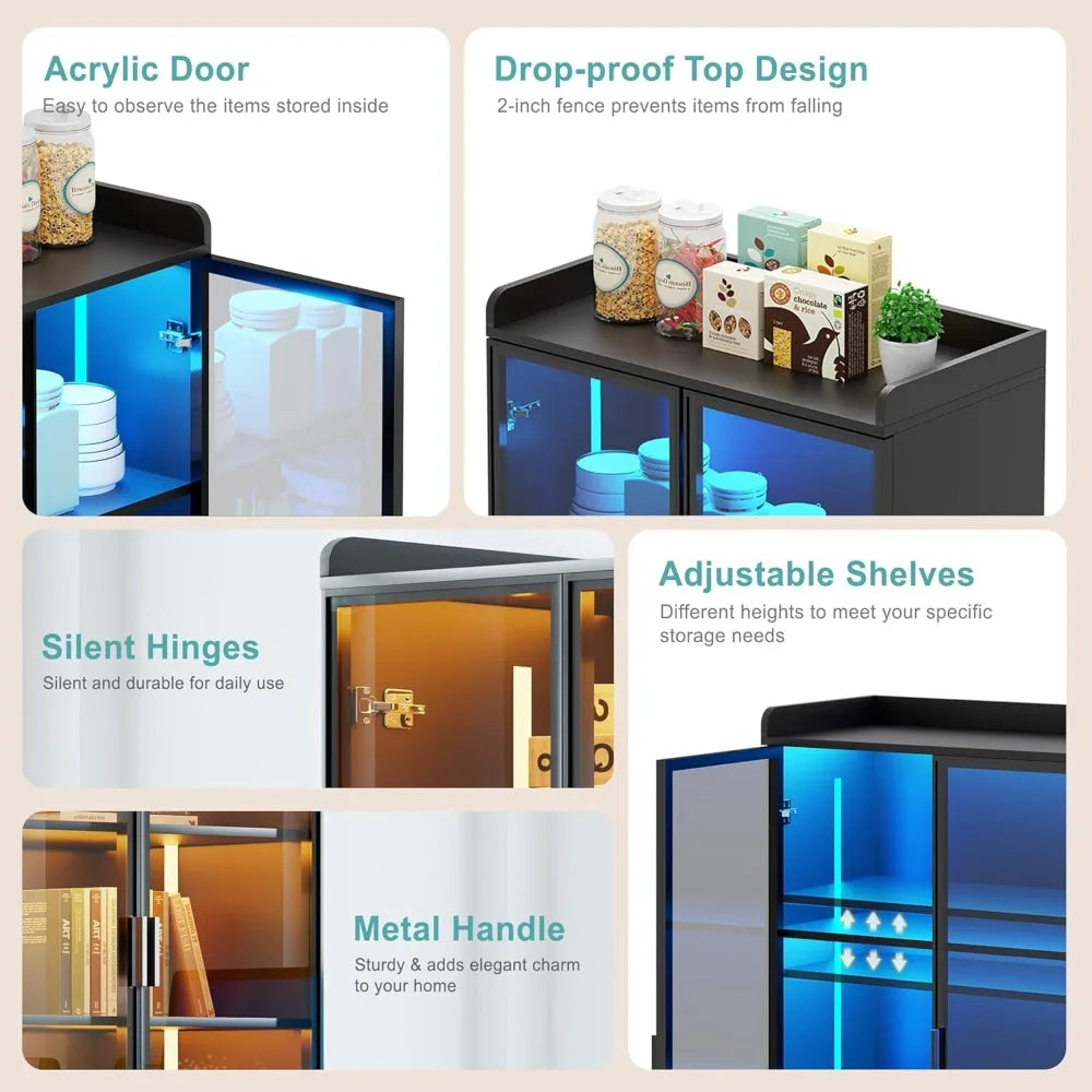 Display Cabinet with Motion Sensor