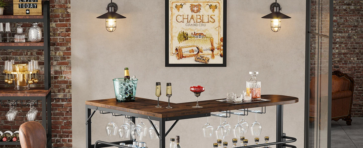3 Tier Liquor Bar Table
