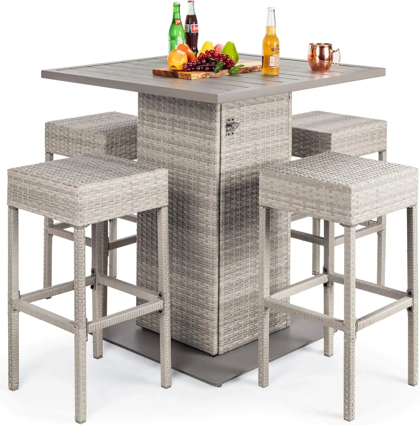 Outdoor Bar Table Set
