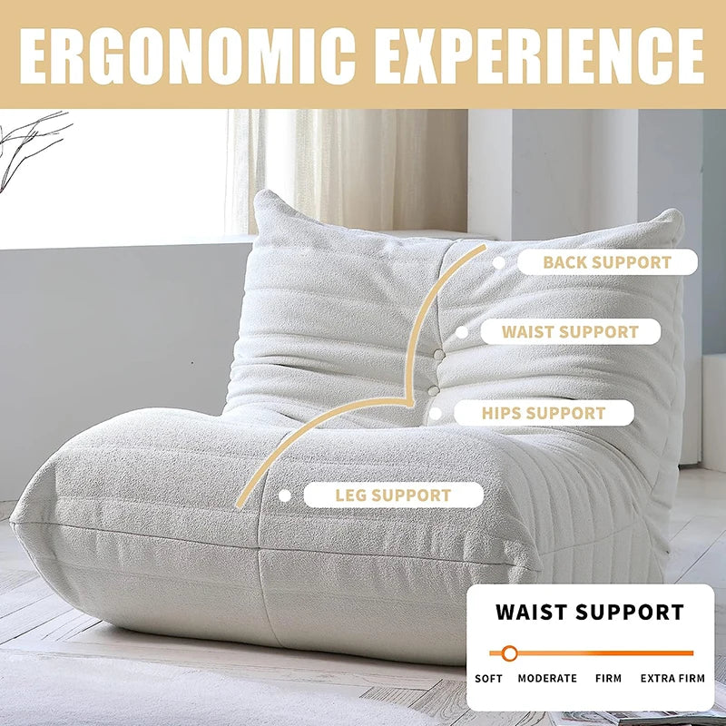 Fabric Bean Bag Sofa