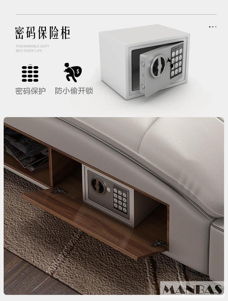 King Size Bed with Smart Technology