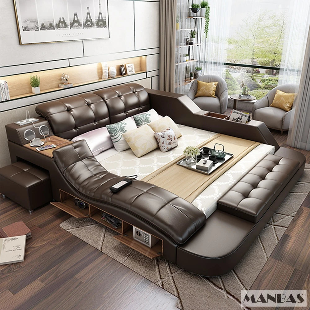 King Size Bed with Smart Technology