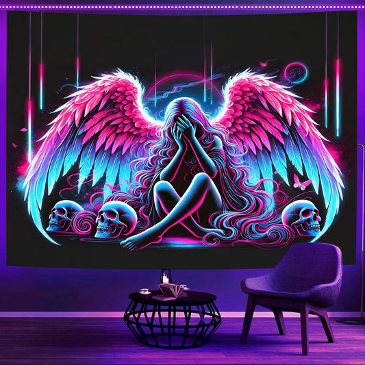 Fantasy Neon Tapestry