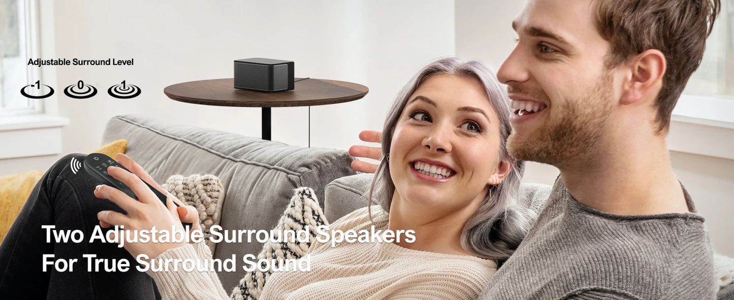 3D Surround sound with Dolby Atmos