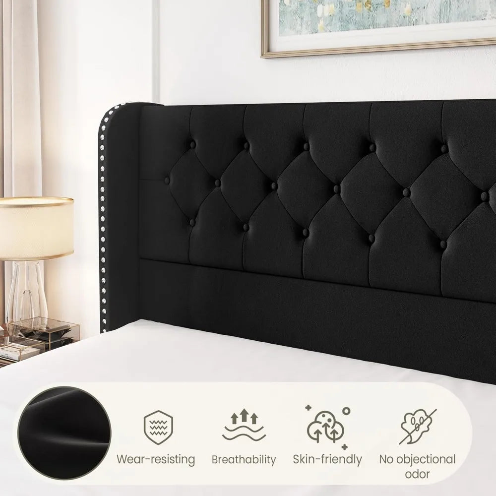Bed Frame with Headboard