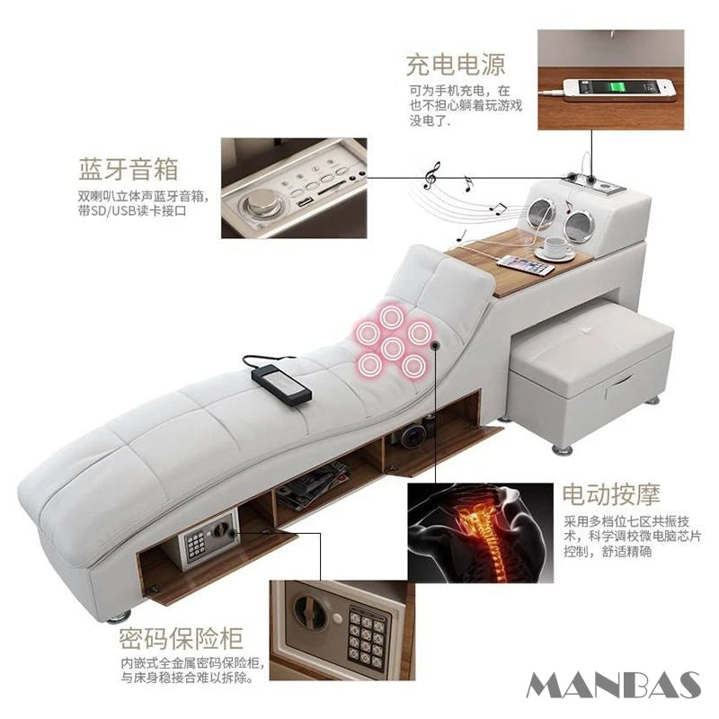 King Size Bed with Smart Technology