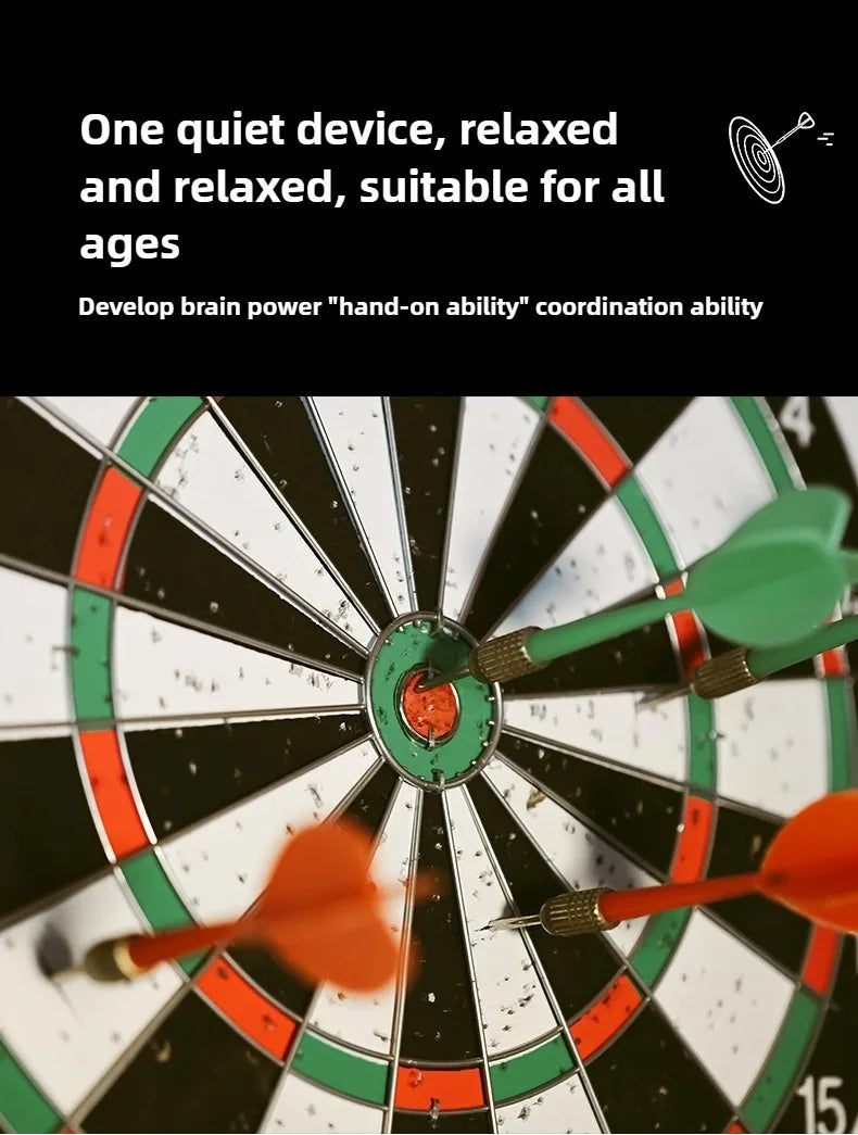 Double-sided Dart Board Set