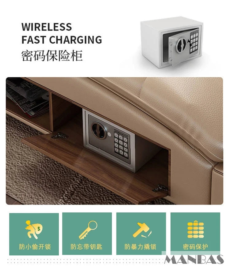King Size Bed with Smart Technology